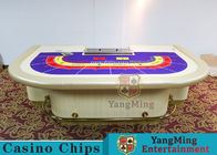 Macao VIP Dedicated Casino Poker Table With Standard Simulation Pu Leather Handrails