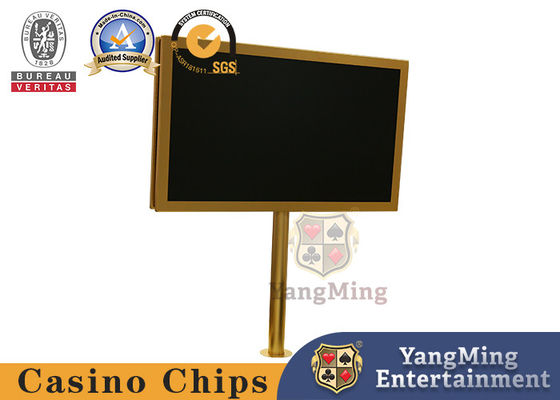 Personalized Customized 27-Inch Matte Gold Casino Table Monitor