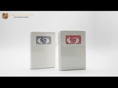 310g de ingevoerde Kaarten van het het Casinospel van de zwart-Kernpook Kaarten Aangepaste kunnen worden ontworpen