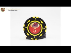 Nieuw Aangepast 600 Stukken van de het Aluminiumlegering van Clubchips texas poker table game chips de Vastgestelde Doos