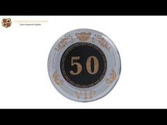 760 van de Baccaratstukken Pook Chips Set With UVmark acrylic crystal screen printing