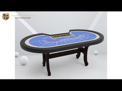 8 de Benen die van het spelerbaccarat H het Gokken het Spelkleuren vouwen van de Pooklijst kunnen worden aangepast