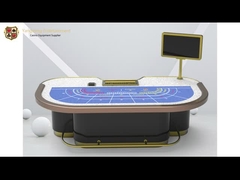 Aangepaste Ontwerp Standaard het Gokken Lijst 7 de Pooklijst van het Mensenbaccarat met Metaalvoeten