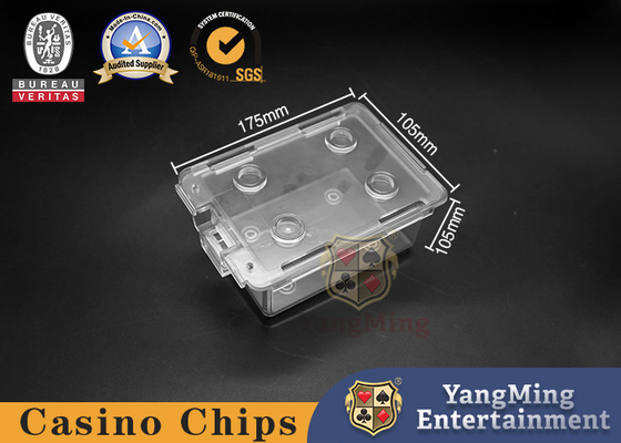 Translucent Customized 2 Pairs Poker Table Chip Holders