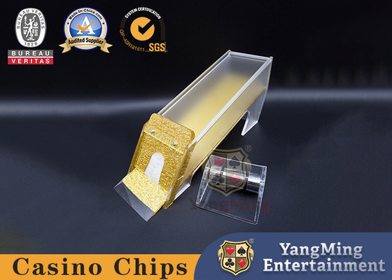 kopen De Handelaarsschoen Texas Poker Baccarat Polished Gold 8 van de douanekaart de Handelaar van de het Casinolijst van de Dekpook online vervaardiging