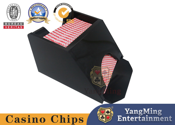 kopen Acryl van de de Kaart Behandelende Schoen van het Casinoblackjack Luxe 2 Dek Zwarte Kleur online vervaardiging