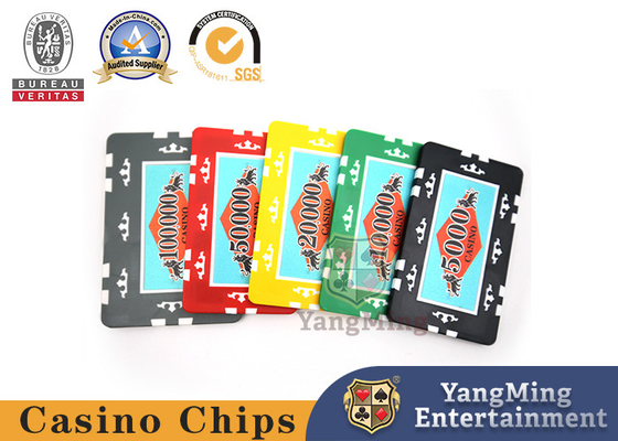 kopen ABS 11.5g de Professionele Groene Rode Kleur van Baccarattexas poker chip set yellow online vervaardiging