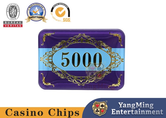 kopen Op maat gemaakte twee laag acryl baccarat poker chip 760 stuk Hot Stamping Gasino tafel chip set online vervaardiging