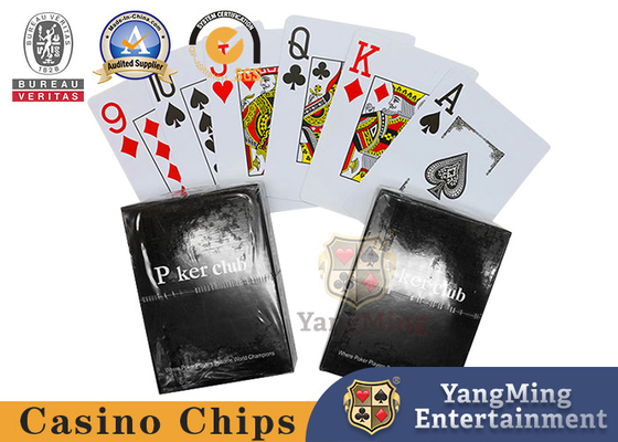 kopen De waterdichte Plastic Kaart van het Casino Exclusieve Texas Poker Table Game Plastic van de Pookkaart Rode en Blauwe online vervaardiging