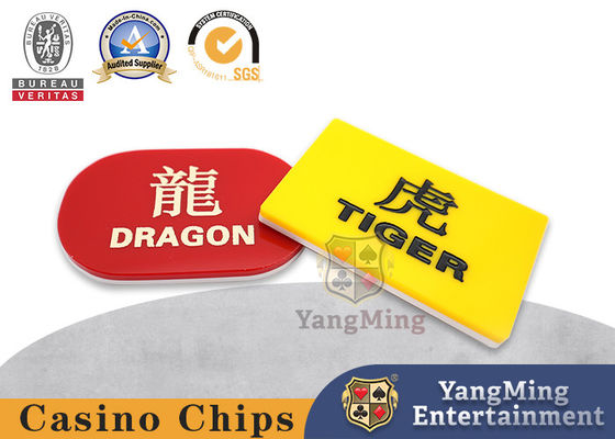 kopen Gesneden Acryldragon tiger marker casino poker table-Spel op hoge temperatuur online vervaardiging