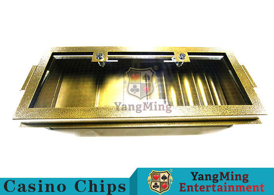 kopen Metaal Dubbele Laag Chip Plate met de Doos van Dragon Tiger Poker Table Game Chip van het Slotbaccarat online vervaardiging