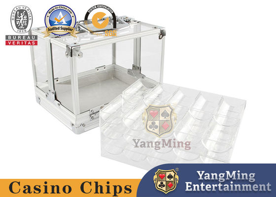 kopen 600 Capacity Acrylic Poker Chip Case with 6 Storage Trays online vervaardiging