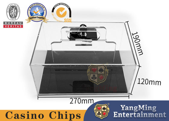 kopen Texas Hold'em Acryl Chip Koffer - Houdt 400 Casino Poker Chips online vervaardiging