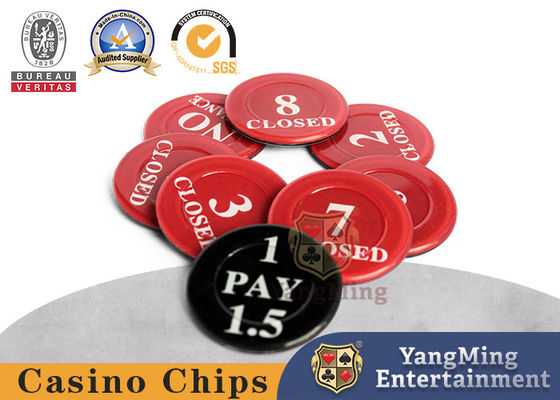 kopen Acryl Niu Niu Poker Table Positioning Code Chips Voor Casino Spel online vervaardiging