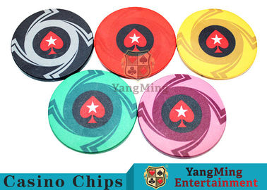 kopen De ceramische Spaanders van de Casinopook, de Texturenontwerp van Pookchips and cards with dynamic online vervaardiging