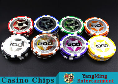 kopen 12g 3.5mm Dikte Clay Laser Poker Chips Strong en Moeilijk aan Misvorming online vervaardiging