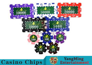 kopen Doorzichtig die Marco Style Casino Poker Chip met Crystal Clear Texture wordt geplaatst online vervaardiging