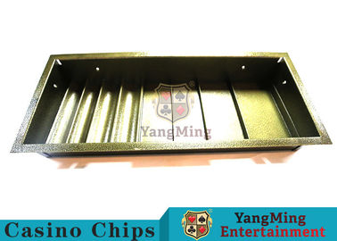 kopen De pooklijst wijdde het Ijzermetaal Chips Float With 4 van Chip Case Tray Double Lock van de 1 Laagpook Vierkante Vormrij online vervaardiging