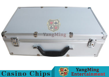 kopen 760pcs het slot van pookchips case with security Gemakkelijk aan Carry Casino Game Accessories Aluminum om Chip Case With Handle online vervaardiging