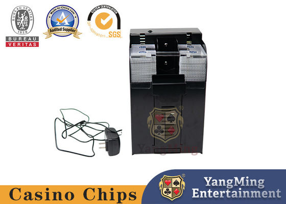 kopen slijtvast casino shuffelmachine zwart metaal texas hold'em acht dek poker kaarten casino automatische kaart shuffler online vervaardiging