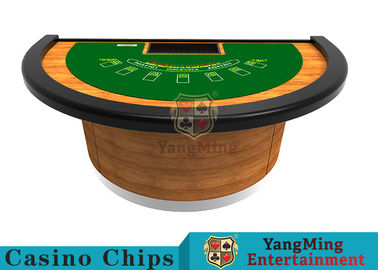 kopen De halfronde het Spellijst van Ontwerp Zwarte Jack Poker Table Standard Casino kan worden ontworpen online vervaardiging