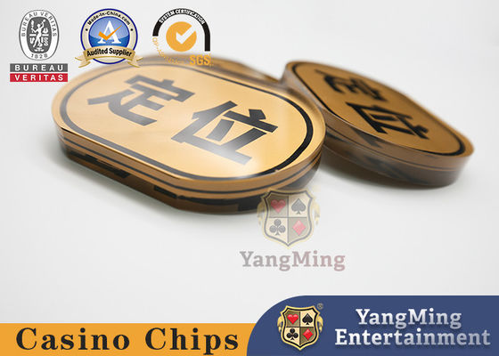 kopen Goud ovaal positionering kaart Internationaal Bull Poker tafelspel accessoires online vervaardiging