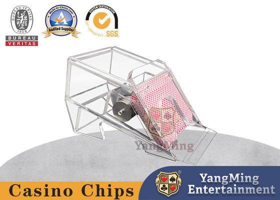 kopen Nieuwe heldere acryl poker shuffler en poker kaart dealen schoenveters Baccarat systeem online vervaardiging