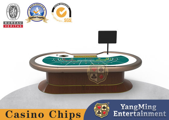 kopen Promotieontwerp van de Lijst Ovaal Casino Dragon Tiger Poker Card Game van de Baccaratpook online vervaardiging