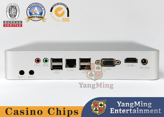 kopen Silver Small Computer Console Poker Casino Tafel Accessoires Baccarat Game System Gastheren online vervaardiging