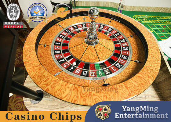 kopen Internationaal Casino Club 32 inch roulette wiel massief houten draaitafel met hars bal online vervaardiging