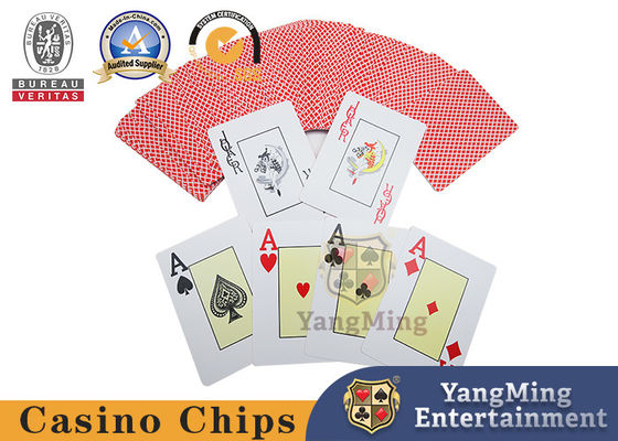 kopen Texas Hold'em Table PVC Plastic Plaque Grote lettertype Printing Waterdicht Rood Blauw online vervaardiging