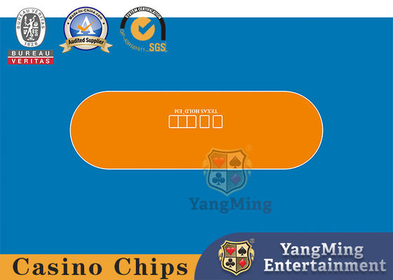 kopen Gepersonaliseerde Texas Hold'Em Game tafellaken voor casino's, waterdicht en aanpasbaar logo kleur online vervaardiging
