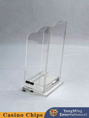 kopen Poker Kaart Scrap Box Baccarat Black Jack Gambling Tafelspel Acryl Afvalhouder online vervaardiging
