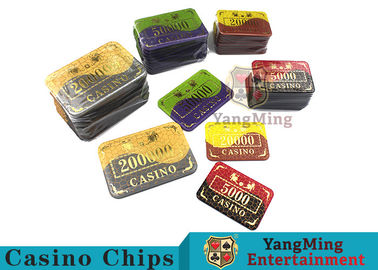 kopen Crystal Acrylic Casino Poker Chips met Winst die 94 * 66mm bronzen online vervaardiging