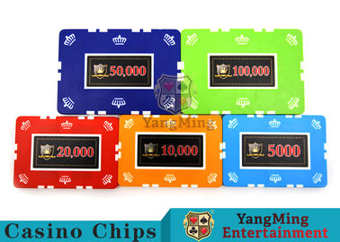 kopen 12g Sticker 760 PCs van Clay Poker Chip With Custom van het bladontwerp met het Geval van Aluminiumcasio online vervaardiging
