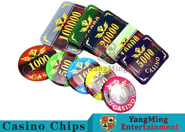 kopen Texas Poker Plastic 760 Specifieke Spaanders van PCs Chip Set France Acrylic Casino online vervaardiging