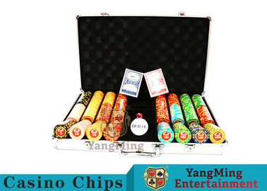 kopen Het Geval van Texas Poker Chip Set/van 11.5g Clay Casino Chip With Aluminum online vervaardiging