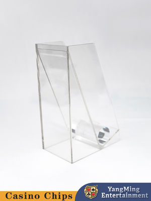 kopen Baccarat Poker Table Discard Holder Transparante Acryl 8 Deck Spelkaarten Doos online vervaardiging