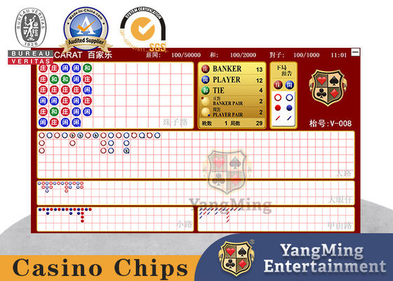 kopen Nieuwe versie lanceert elektronisch goksysteem Baccarat Poker Club Tafelspelen elektronisch systeem online vervaardiging