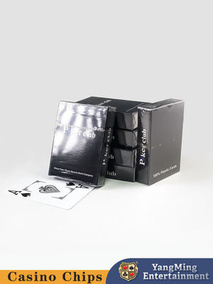 kopen 100% PVC Plastic Poker Texas Hold'em Tafelspel Rode en Blauwe Plastic Cards online vervaardiging