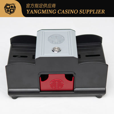 kopen Nieuw gelanceerd 2 Deck Automatic Poker Shuffling Machine Casino Baccarat Recreational Poker Shuffling Machine online vervaardiging