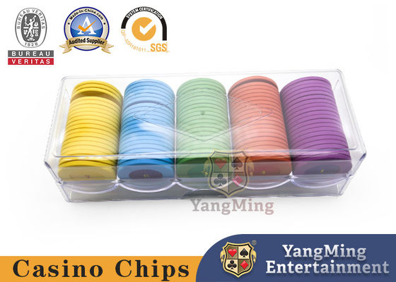 kopen Volledig Transparante Hoogte - kwaliteits dik Acrylnet 5 om Chip Tray 100 de Dekking Chip Case van PCs Texas Special Clay Chip With online vervaardiging