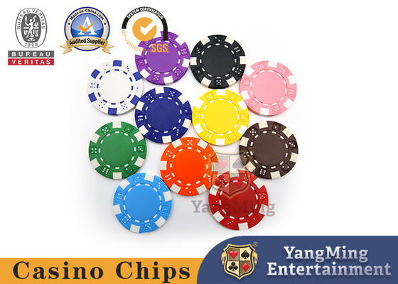 kopen Op maat gemaakte 11,5g ABS-materiaal Sticker Casino Poker Chips Jeton Yangming online vervaardiging