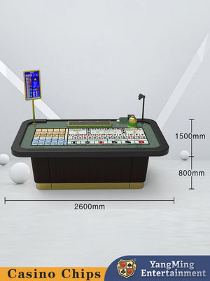 kopen Macau Standard Casino Sic Bo Luxury Casino Poker Table Elektronisch pokertafel voor Casino Club online vervaardiging