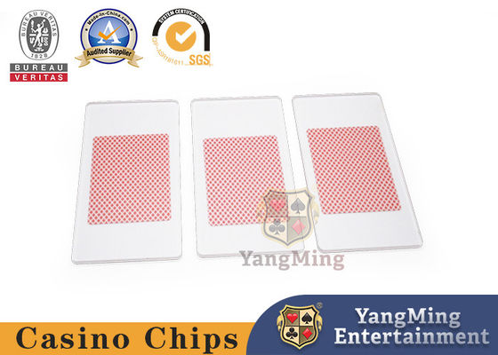 kopen Originele op maat gemaakte verdikte acrylische gevriesde speelkaartknop Baccarat Blackjack Gambling Table Cover Board online vervaardiging