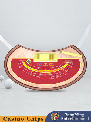 kopen Groothandel Op maat gemaakte ovaal treadle Lucky Six Table Texas Baccarat Casino Poker Gaming Table online vervaardiging