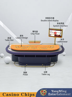 kopen Professionele kwaliteit Waterdicht Vlamvertragend Tafel Baccarat Gambling Tafel Ondersteuning Kleur Logo Patroon Print Customized online vervaardiging