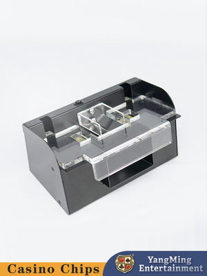 kopen 2 Deck Metal Poker Shuffler Gokken Leisure Poker Table Top Game Shuffler online vervaardiging
