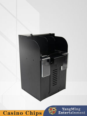 kopen Fabriek voorraad roestvrij staal metalen poker shuffler texas baccarat poker spel tafel shuffler online vervaardiging