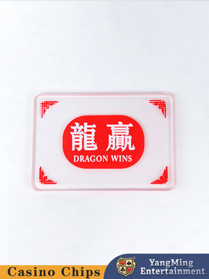 kopen Originele ontwerp op maat Semi-Frosted Acrylic Banker Speler Marker Button Casino Baccarat Table Top Marker Button online vervaardiging